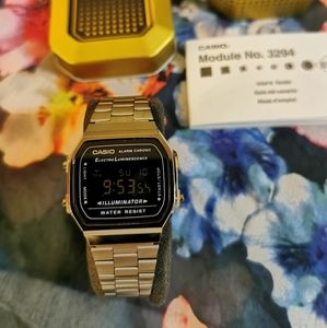 Casio | Accessories | Casio 3298 A68 Stainless Steel Illuminator Mens |  Poshmark